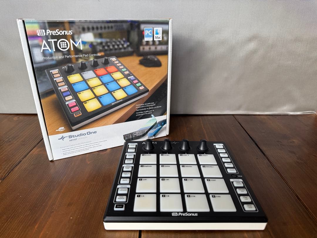 PreSonus / ATOM MIDIパッドコントローラー