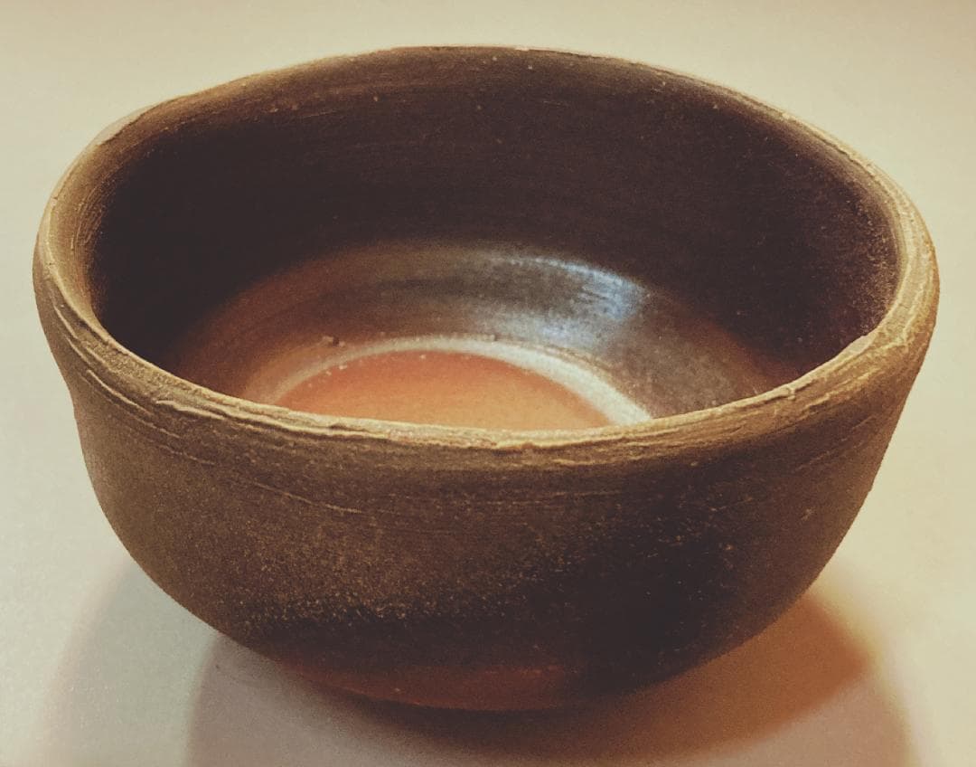 【値下げ】吉本正 備前焼 茶盌 【真作保証】