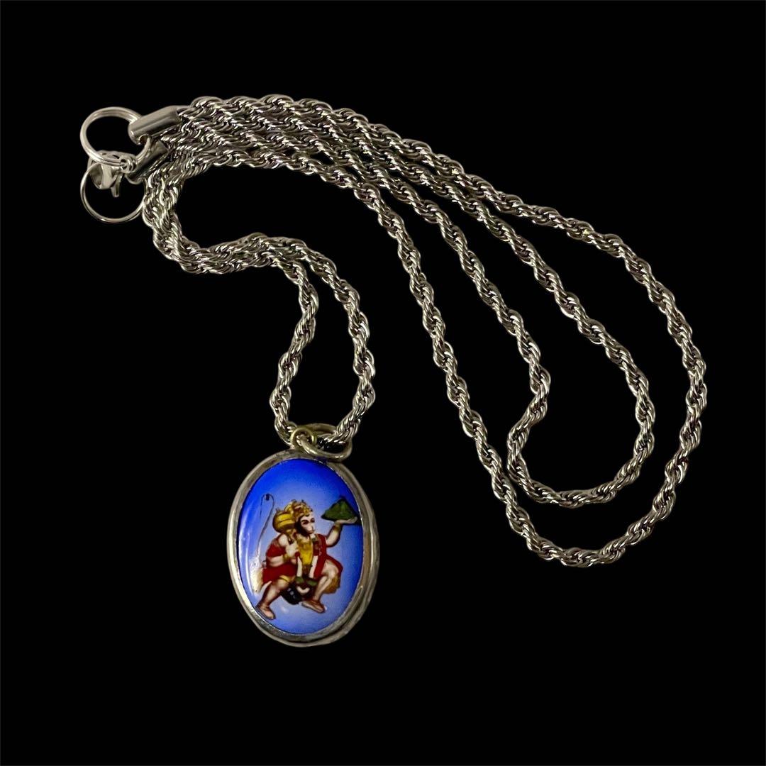 ハヌマーン 藤井風 さん着用 ペンダント ネックレス オーム タイ製