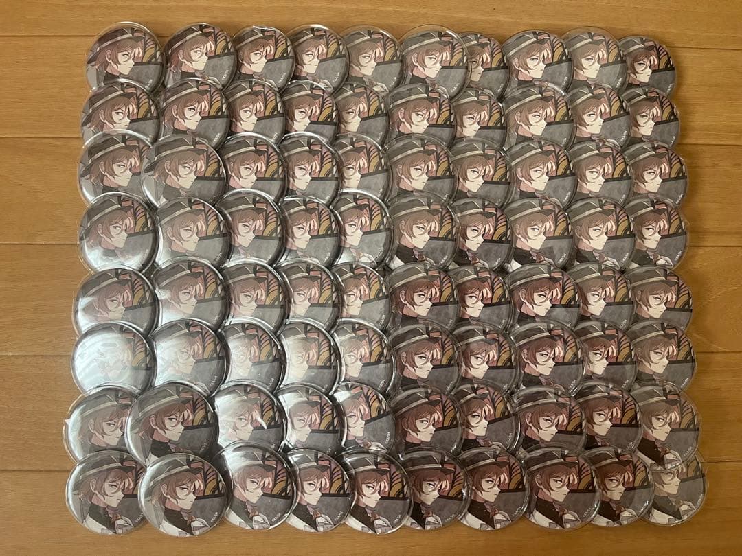 文スト 中原中也 10周年記念 缶バッジ