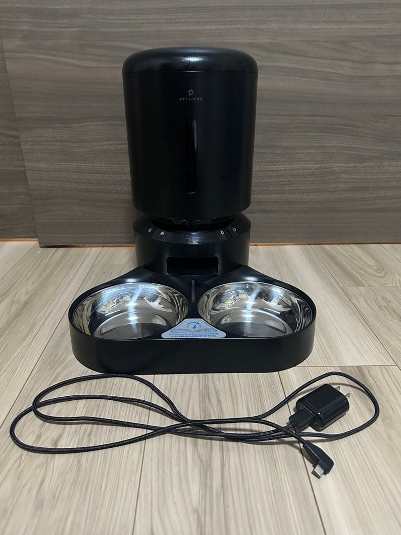 PETLIBRO 自動給餌器 自動餌やり器 タイマー式 2匹 5Lブラック