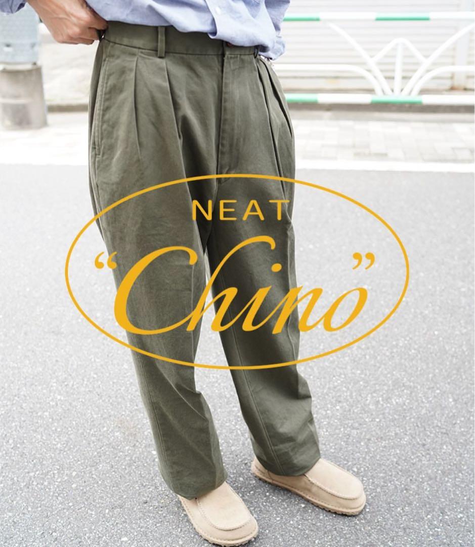 パンツ NEAT CHINO 25AW FADE OLIVE 46