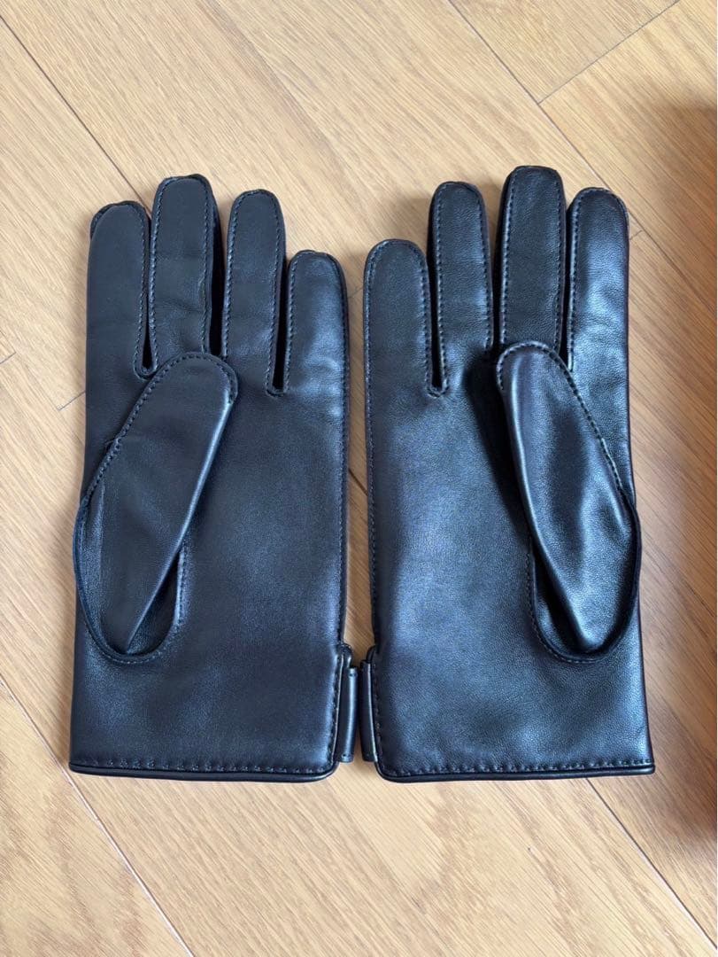 未使用　エルメス　レザー　グローブ　手袋