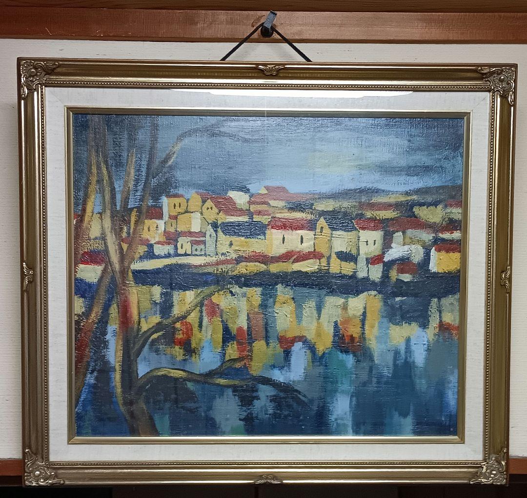 印象派風 風景画 油彩画 模写