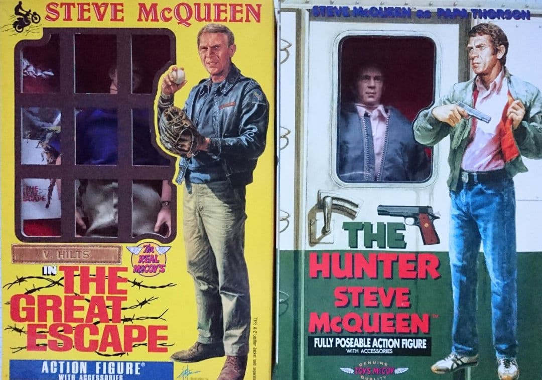 ★トイズマッコイ 1/6 スティーブ・マックイーン 大脱走＋ ハンター 新品