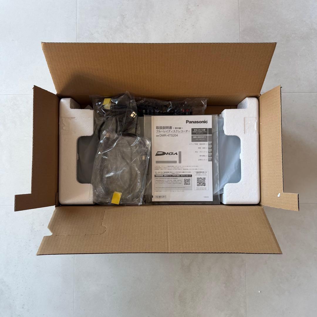 Panasonic DMR-TS204 ブルーレイレコーダー 5年保障付