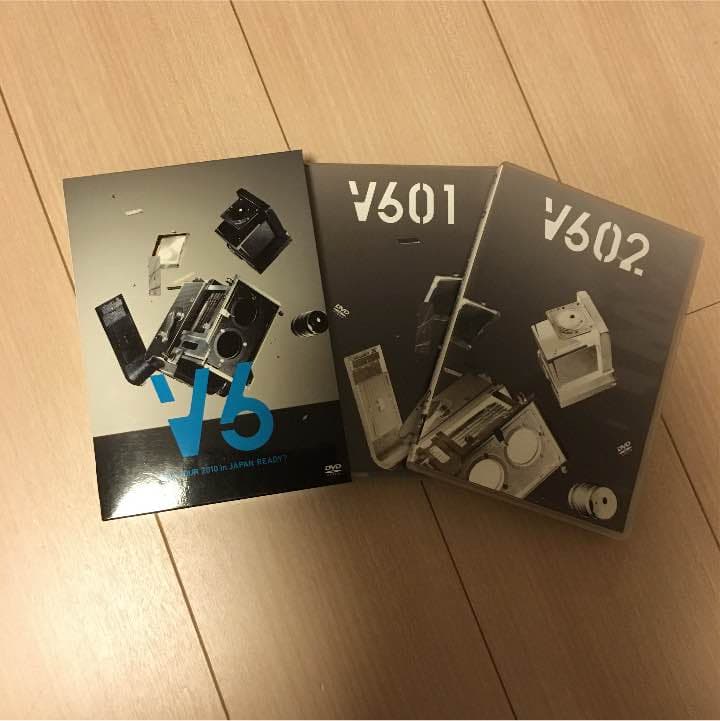 初回ASIA盤V6 TOUR 2010 in JAPAN READY? DVD