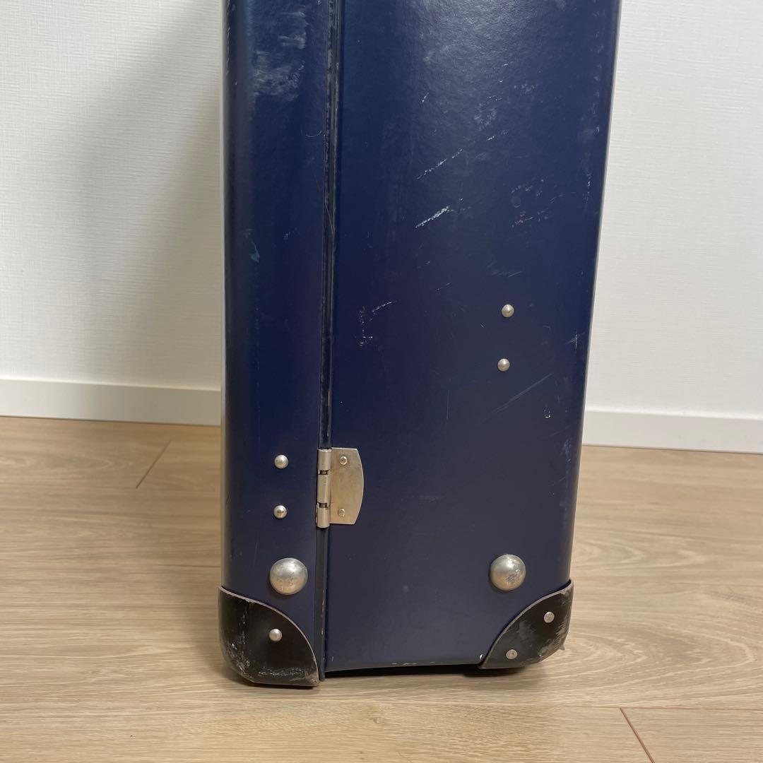 GLOBE TROTTER グローブトロッター スーツケース ネイビー 二輪