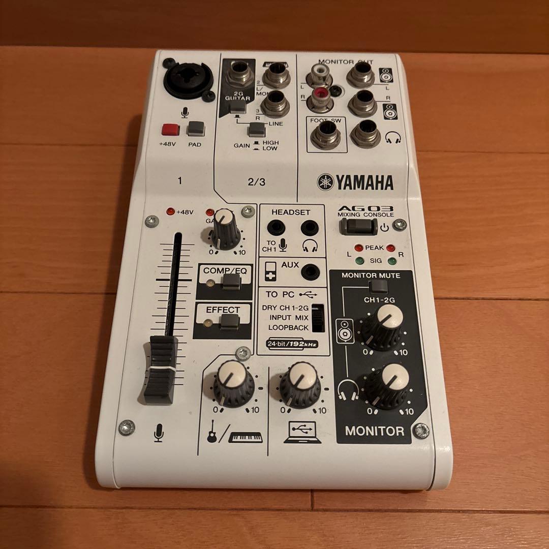 YAMAHA AG03 【MK2の箱に入れて発送】