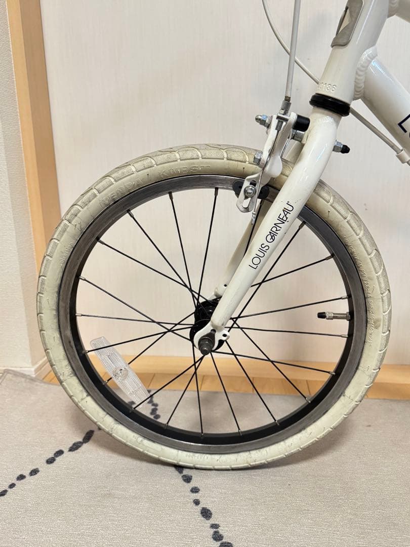 美品　LOUIS GARNEAU 子供用自転車 18インチ ホワイト