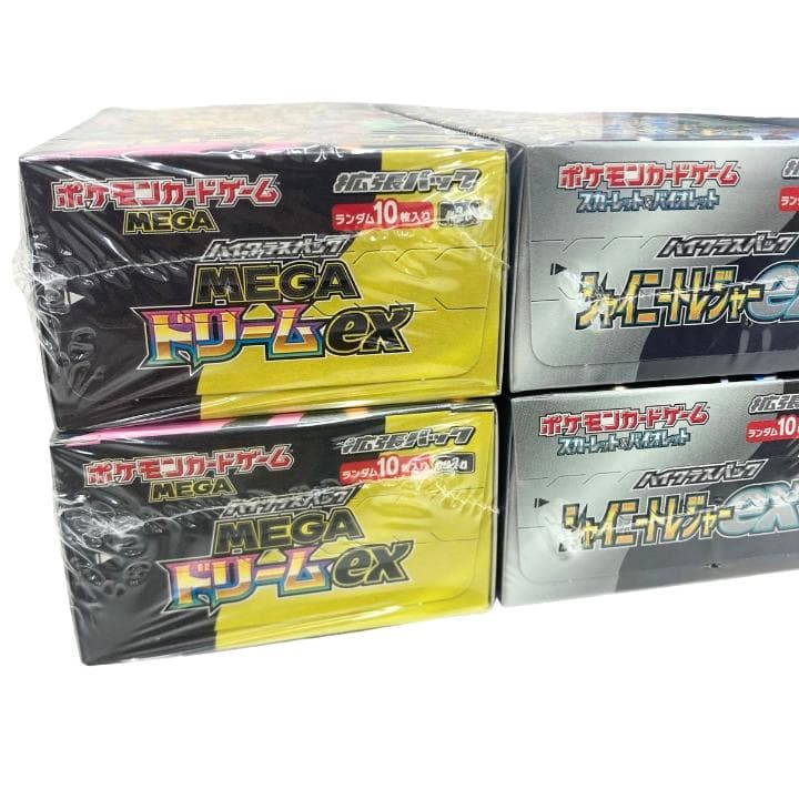 【N】 ポケカ MEGAドリームEX 黒炎の支配者 等 BOX シュリンク付き