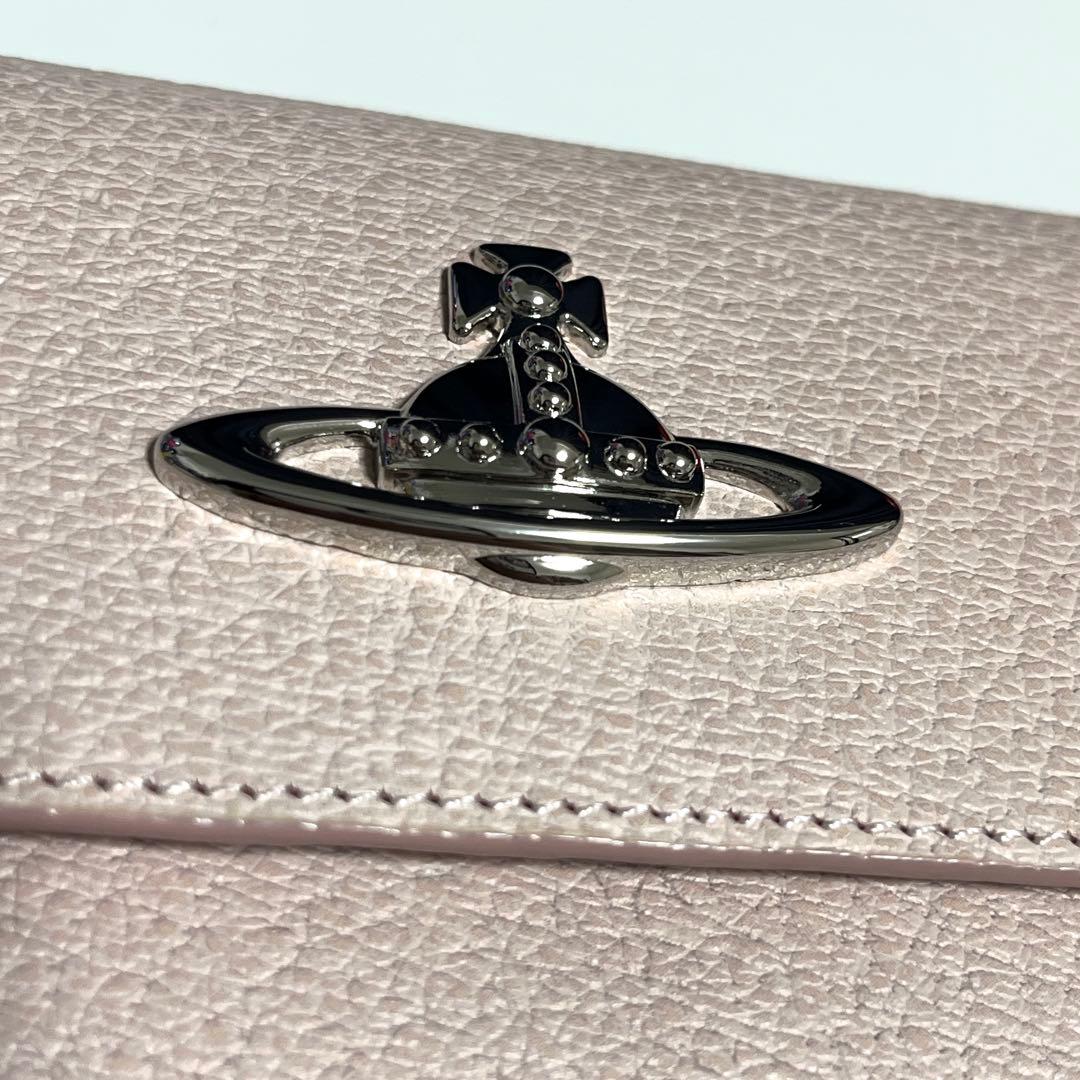 Vivienne Westwood 三つ折り財布　がま口　ピンク