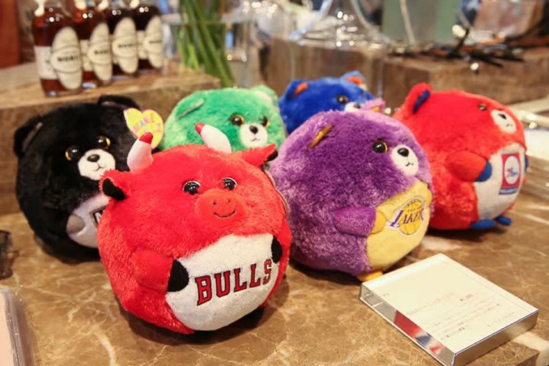 Ty Beanie Ballz NBA コラボ ぬいぐるみ ビーニーボールズ