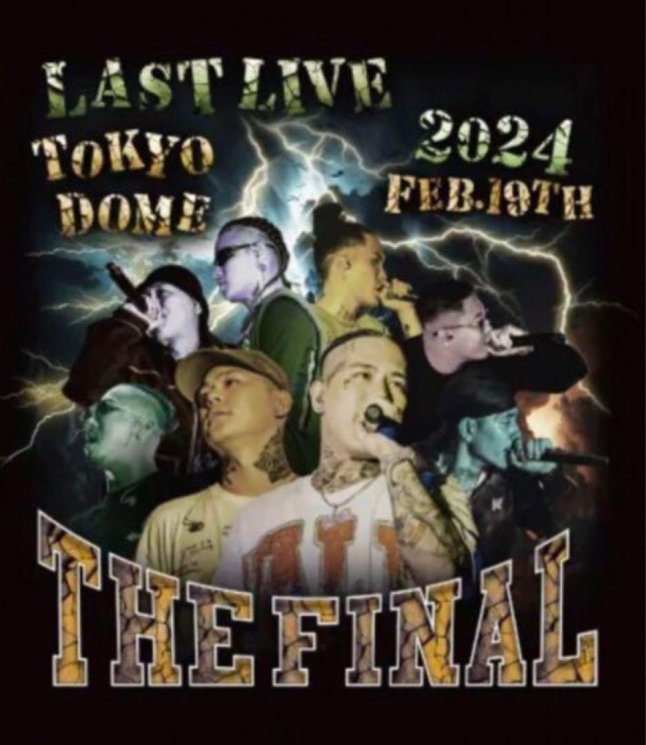 新品未使用　未開封　BADHOP LAST LIVE Tシャツ　XLサイズ