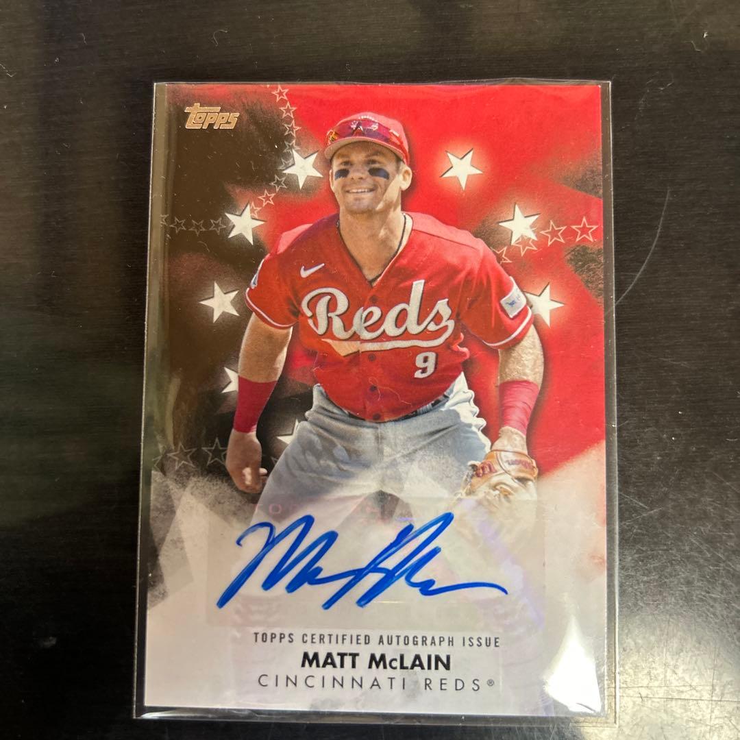 マットマクレイン 直筆サインカード