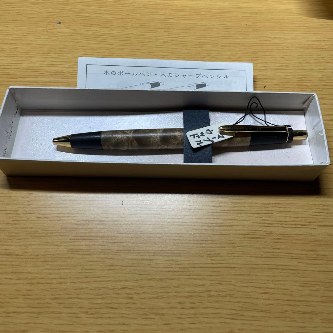 ト*キ様 野原工芸　マーブルウッド　旧型　シャープペンシル