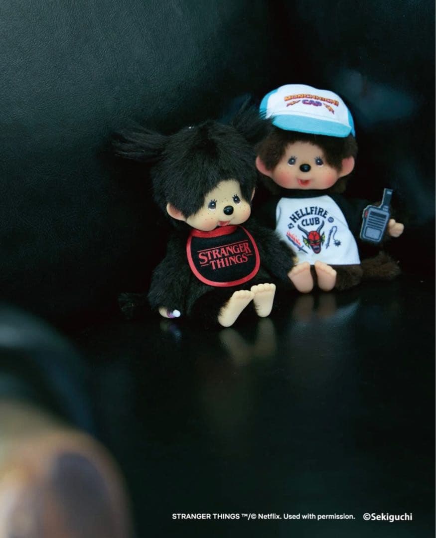 【即日発送・新品未使用】モンチッチ キーチェーン ストレンジャーシングス コラボ