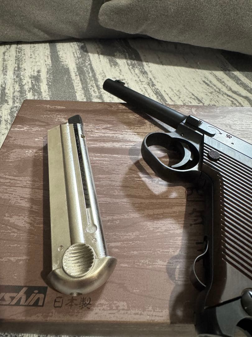 マルシン　 南部十四年式後期型6mm　マッドブラックABS