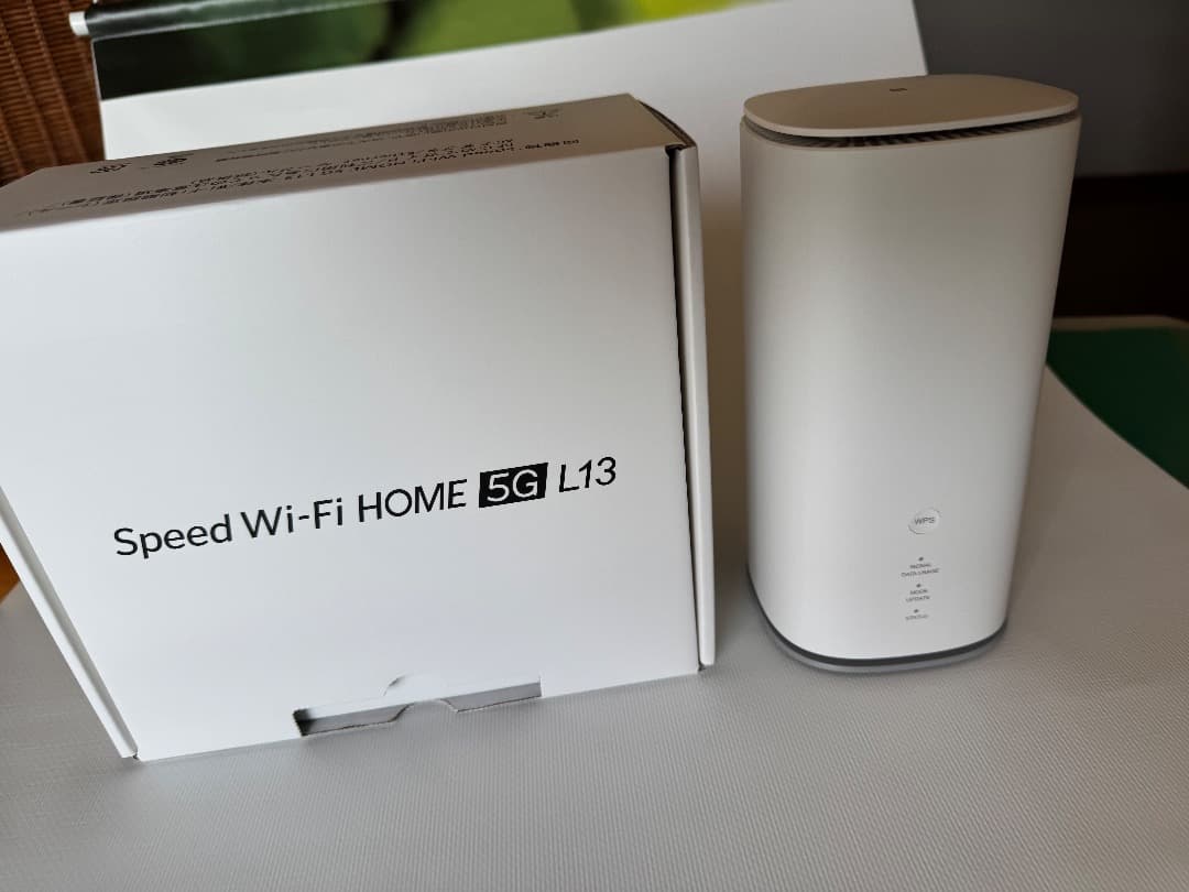 【美品】WiMAX Wi-Fi  5G L13 ホームルーター