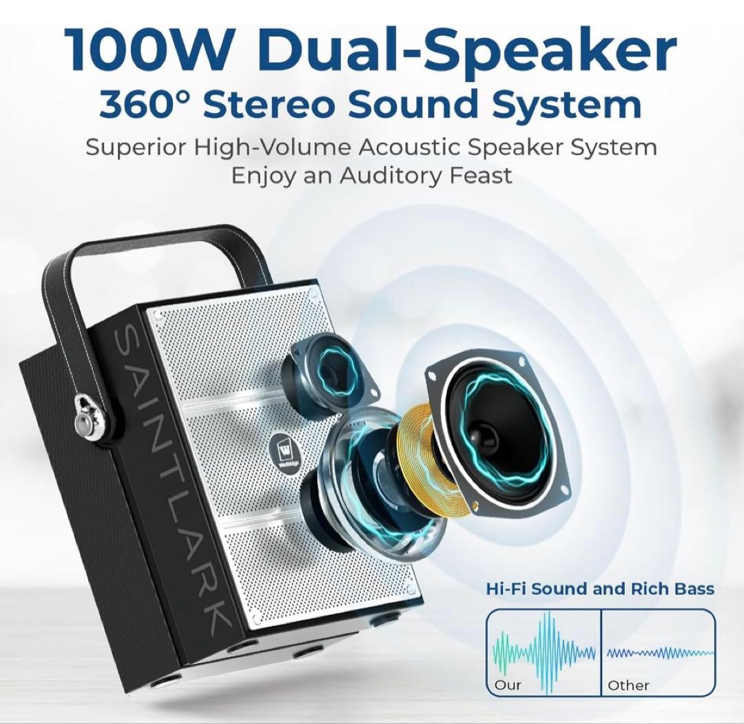 拡声器 ポータブルスピーカー 大音量 マイク イベント 会議 カラオケ