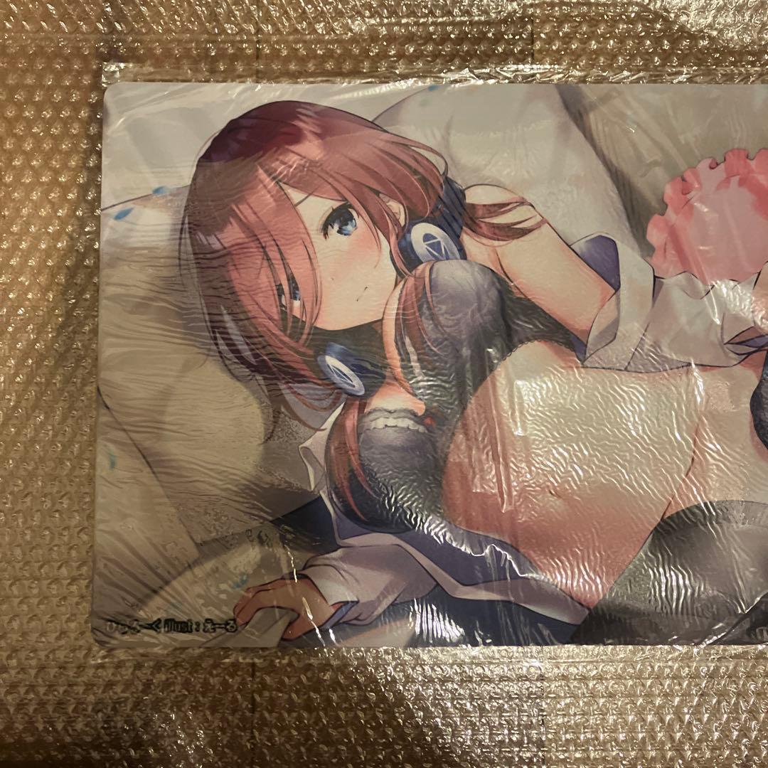 sou11sasaki プレイマット 五月　三玖　ランジェリー　オマケ付