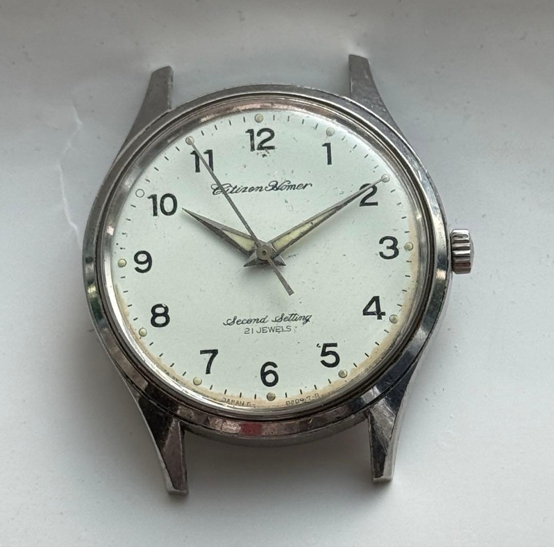 シチズン ホーマー 旧国鉄業務用腕時計 東南鉄 昭45 腕178 国鉄 手巻き
