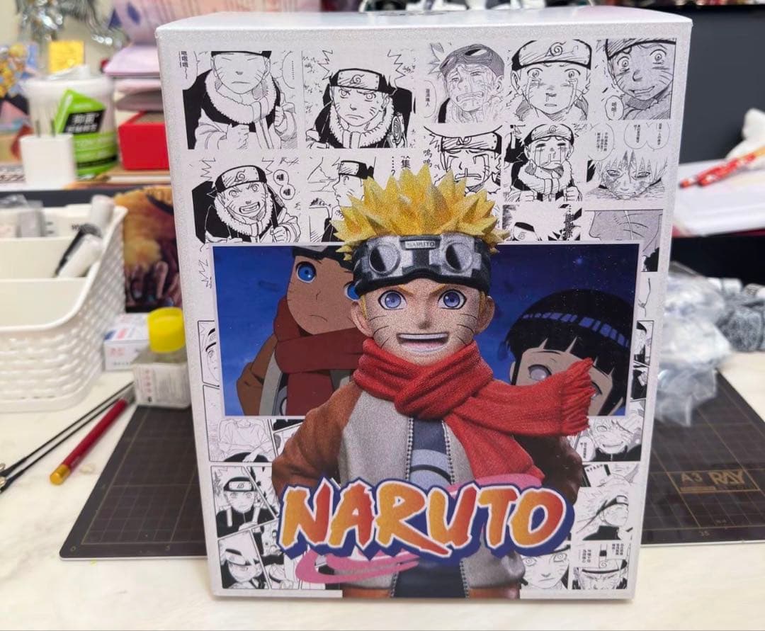 ナルト 日向ヒナタ うずまきナルト2点 ガレージキット ガレキ スタチュー