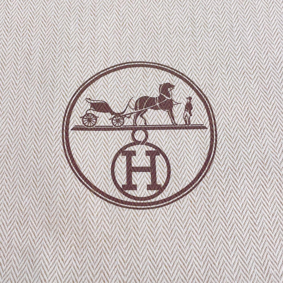 新品未使用品 HERMES 保存袋 巾着 45.5×27.5cm タグ付