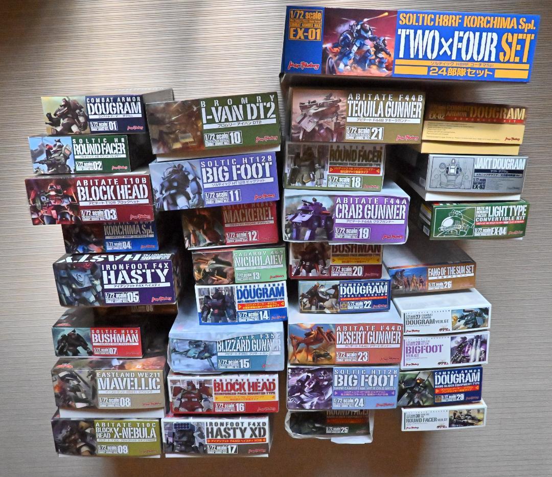 COMBAT ARMORS MAX 全36種セット 太陽の牙ダグラム