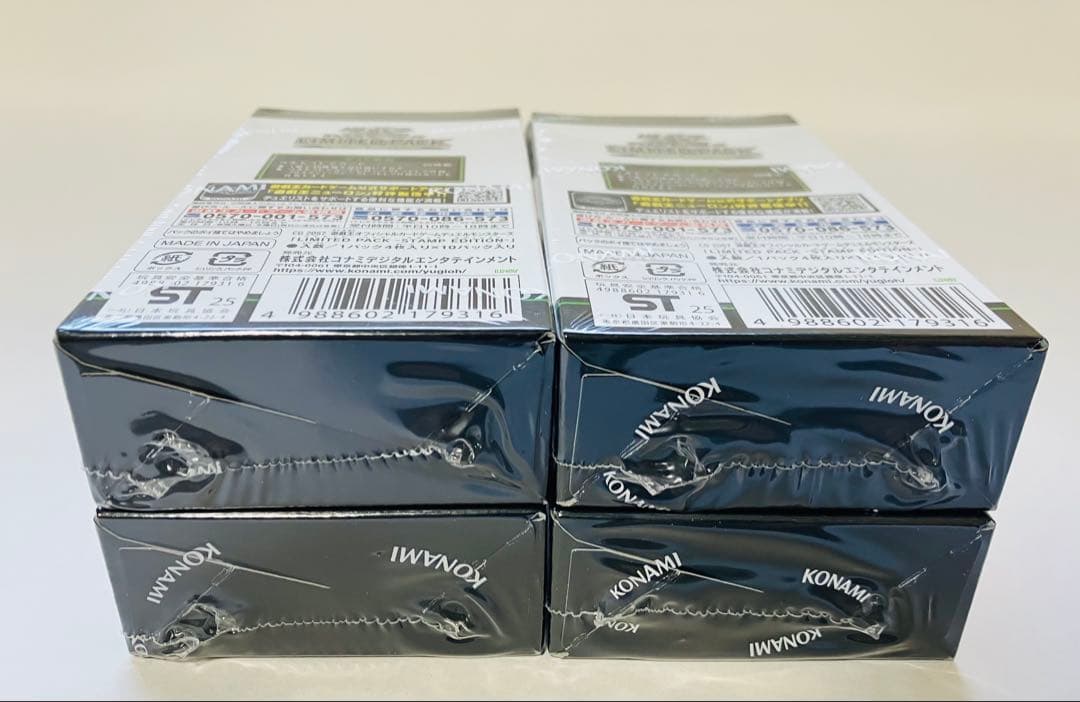 【新品未開封】遊戯王OCG LIMITED PACKシュリンク付 4boxセット