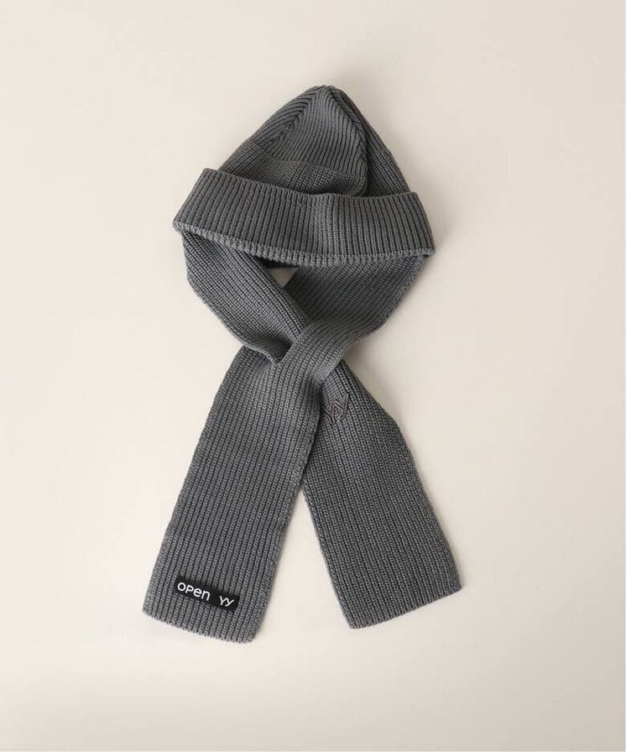 OPEN YY / オープンワイワイ　SCARF BEANIE