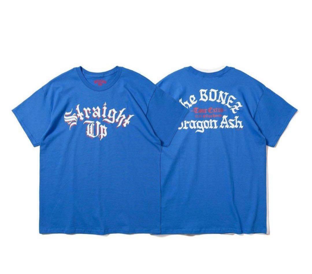 Straight Up Tour Tee 青　mmm