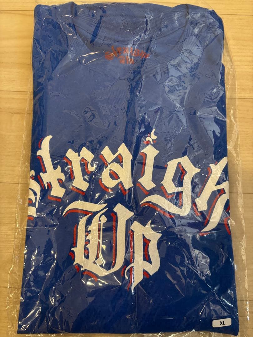 Straight Up Tour Tee 青　mmm