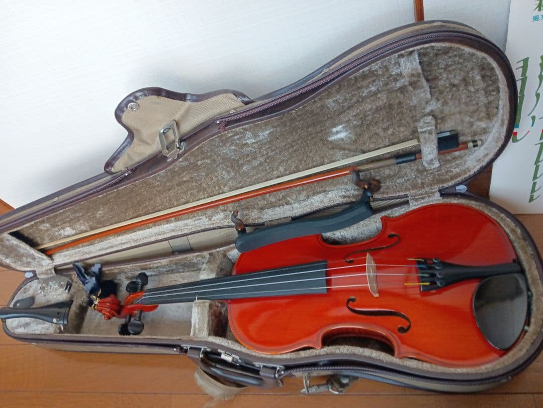 バイオリン ケース付き 教本付き