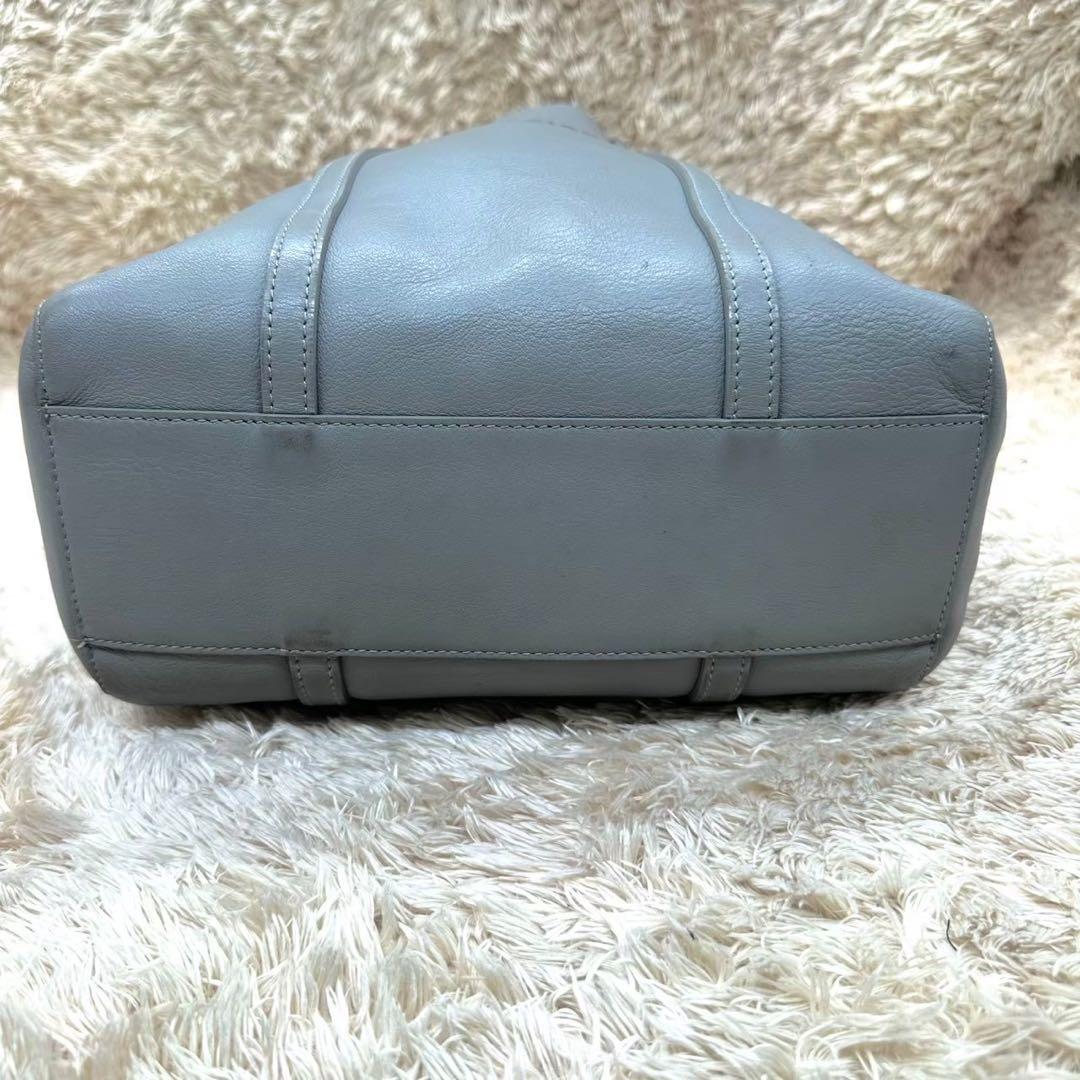 【美品】バレンシアガ トートバッグ ショルダーバッグ グレー エブリデイ