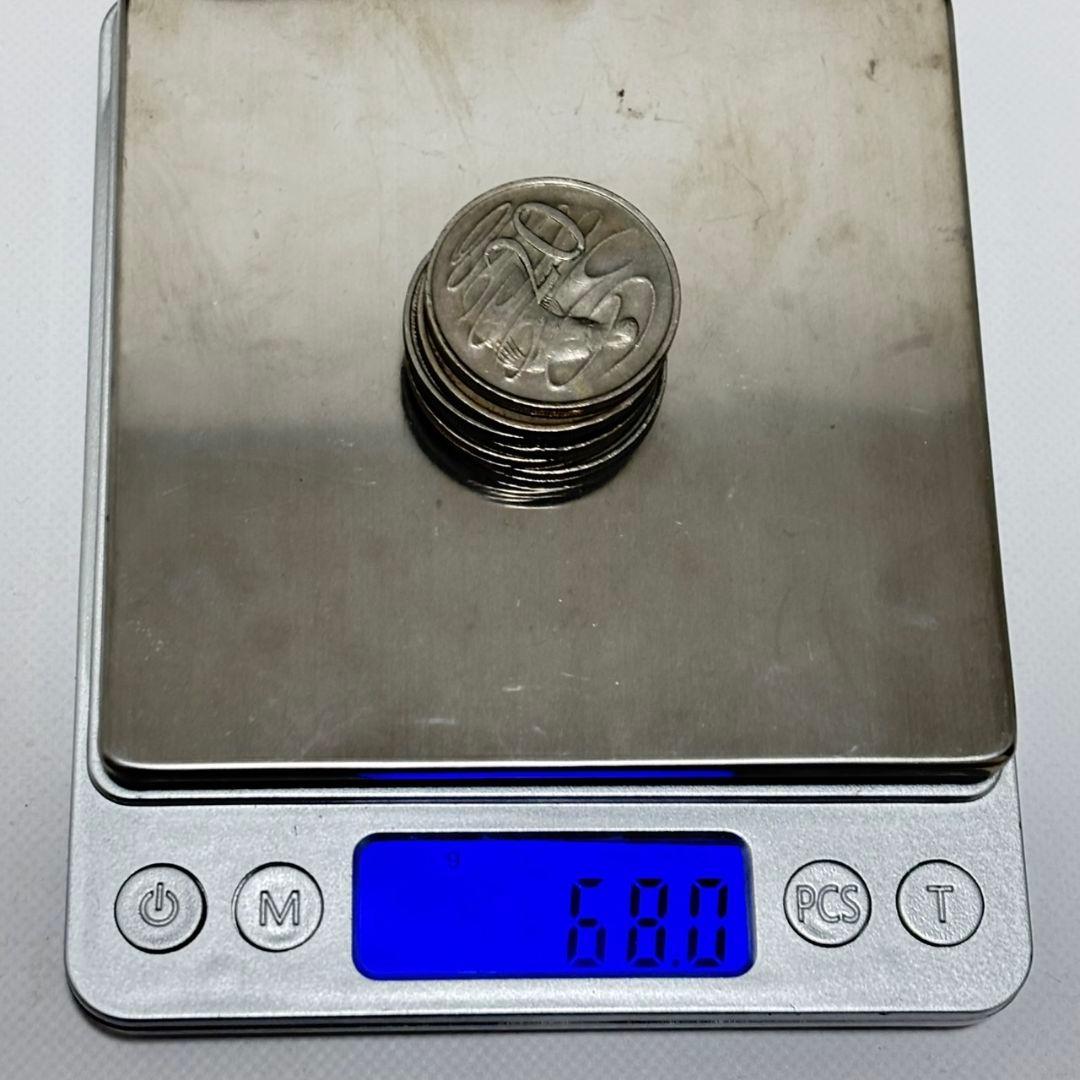 オーストラリア エリザベス2世 銀貨 セット 6枚 アンティーク シルバー