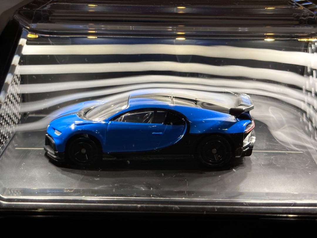 ミニカー ディスプレイケース 1/64 風洞実験 空気力学