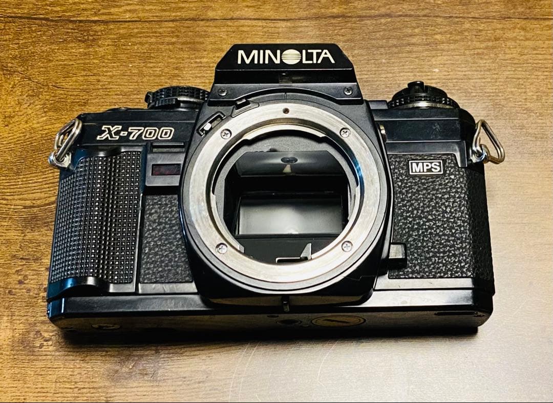 【値下げ】　Minolta X-700 ミノルタ　一眼レフカメラ レンズ3本付き
