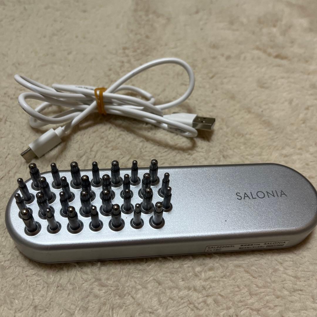 SALONIA EMS LIFT BRUSH シルバー