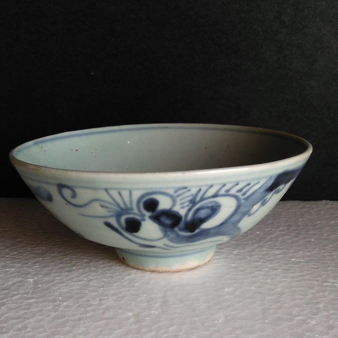 清時代古染付碗