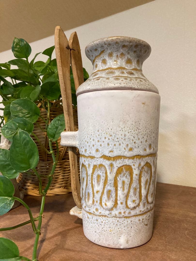 ヴィンテージ キャニスター Fat Lava CASICA