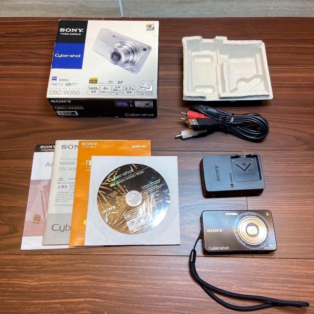 SONY Cyber-shot DSC-W350 デジカメ ほぼ新品 3354