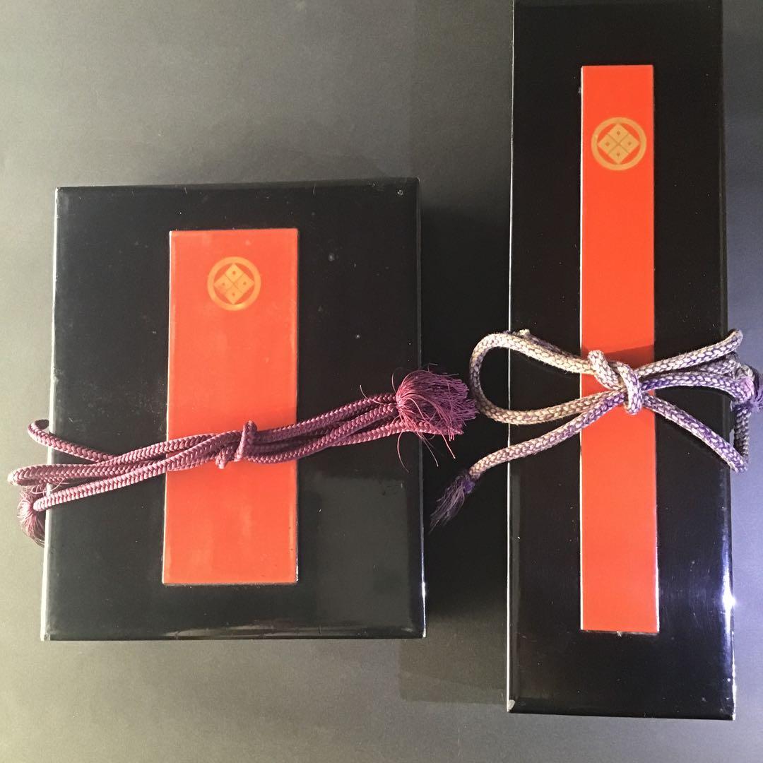 短冊筥　色紙筥　　　　　江戸期