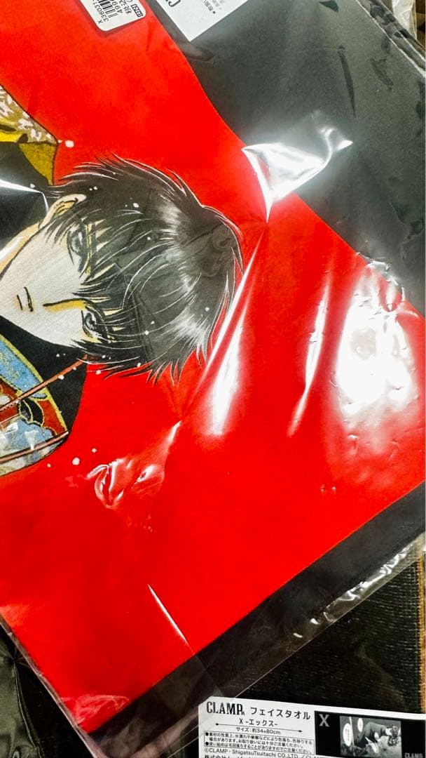新品　CLAMP展　X エックス　フェイスタオル　プリントハンカチ　2枚セット