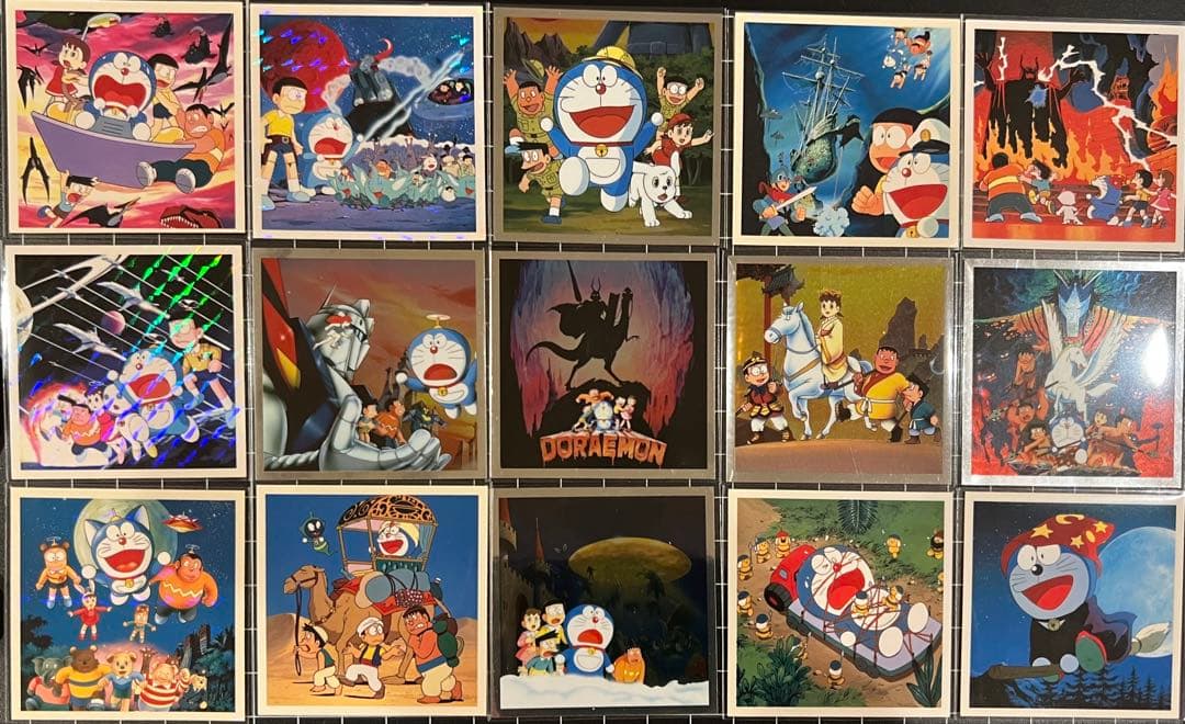 希少⭐︎ロッテ　ドラえもん 映画 25周年 シール　ビックリマンコラボ系