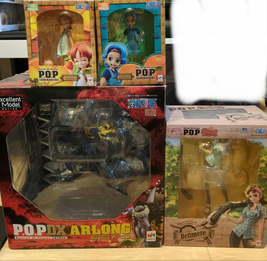 ワンピース P.O.P フィギュア ベルメール ナミ ノジコ アーロン