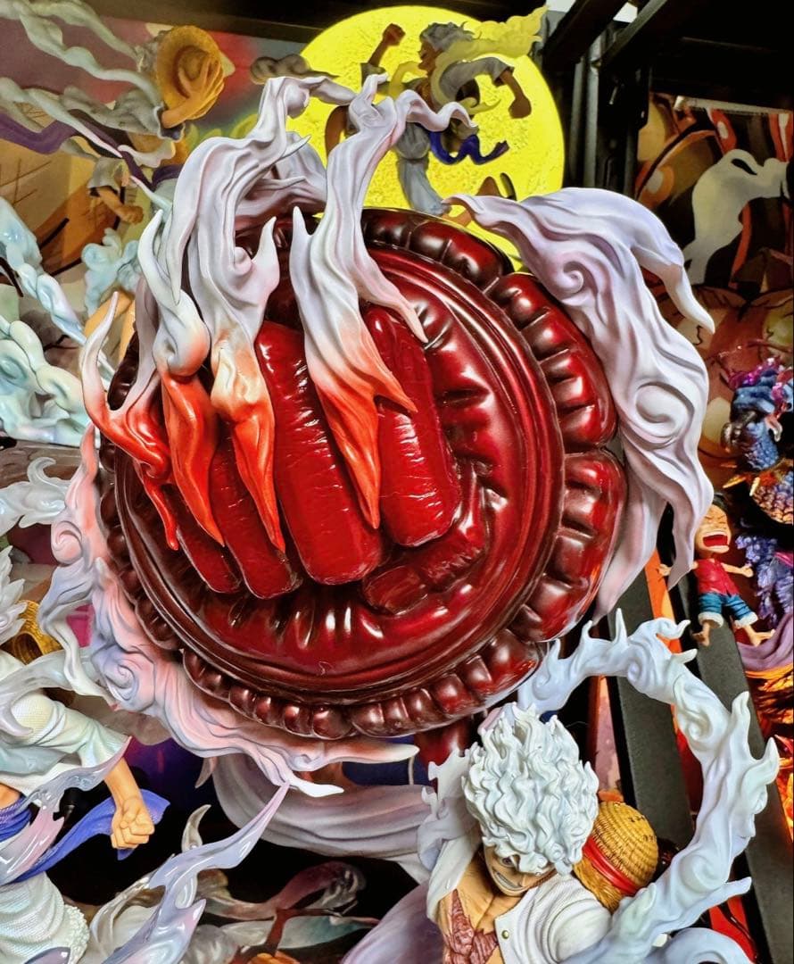 ワンピース ニカ・ルフィ ガレージキット ガレキ スタチュー②