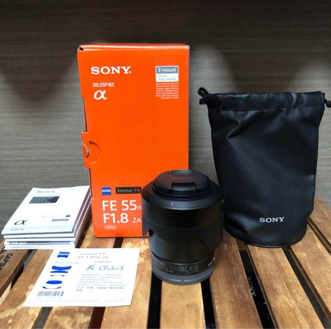 SONY FE 55mm F1.8 ZA レンズ