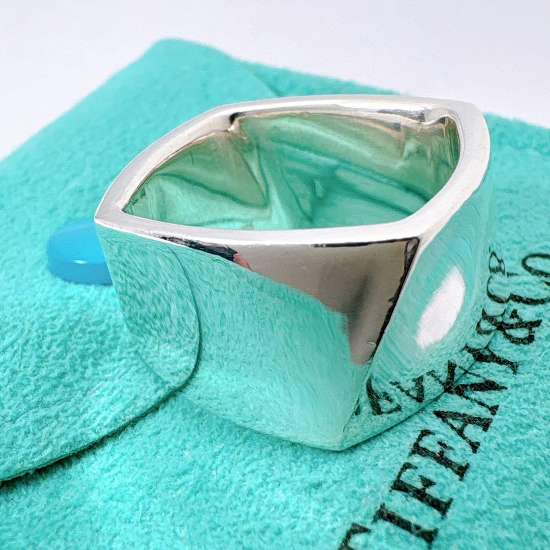 極美品 ティファニー トルク ワイド フランクゲーリー 15.5号 シルバー