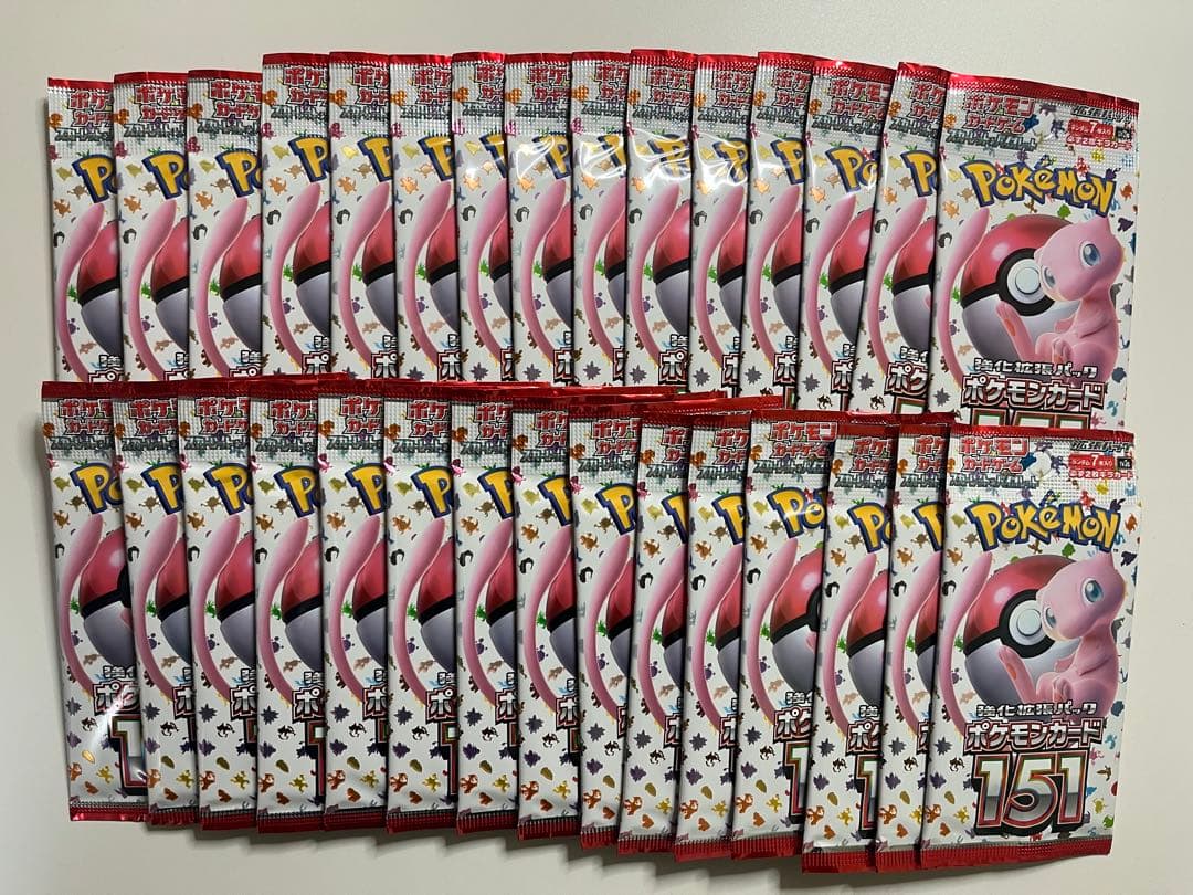 ポケモンカード151 30パックセット